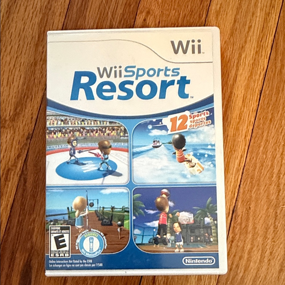Nintendo Wii Sports Resort - Blue and White